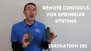 Remote Controls For Sprinkler Systems (irrigation training)