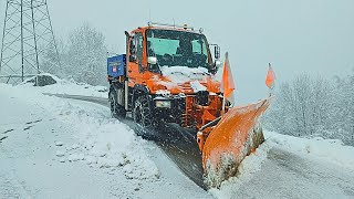 Snow Removal In The Alpsfresh Snow