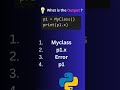 python quiz #pythonquiz#subscribe