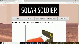 Web Authoring Assessment 2 Demonstration video