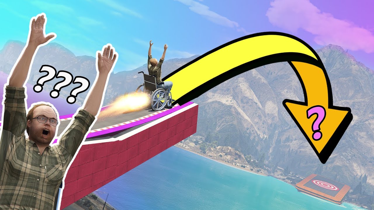 GTA 5 | Mega Ramp Challenge 2024! Can you JUMP OVER the lake? - YouTube