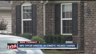 IMPD Officer arrested on domestic violence charges