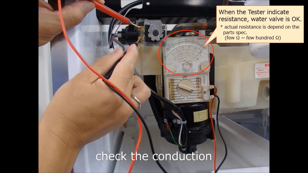 Hoshizaki - IM ice machine - Water Valve Conduction check - YouTube
