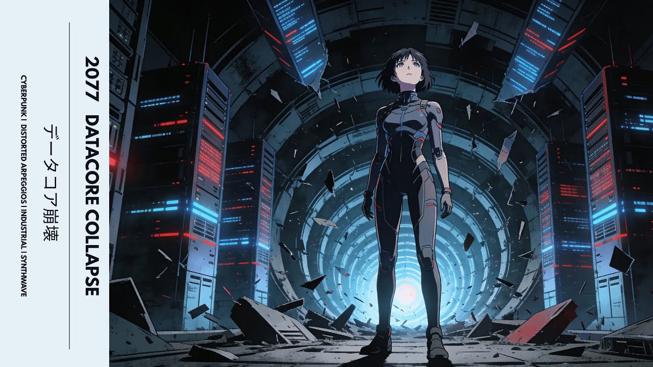 2077 DATACORE COLLAPSE // Industrial / Synthwave / Dark Synthwave  / Distorted Arpeggios