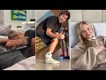 Corinna makes David Dobrik Jealous | David Dobrik Exposes Taylor - Vlog Squad Instagram Stories 99