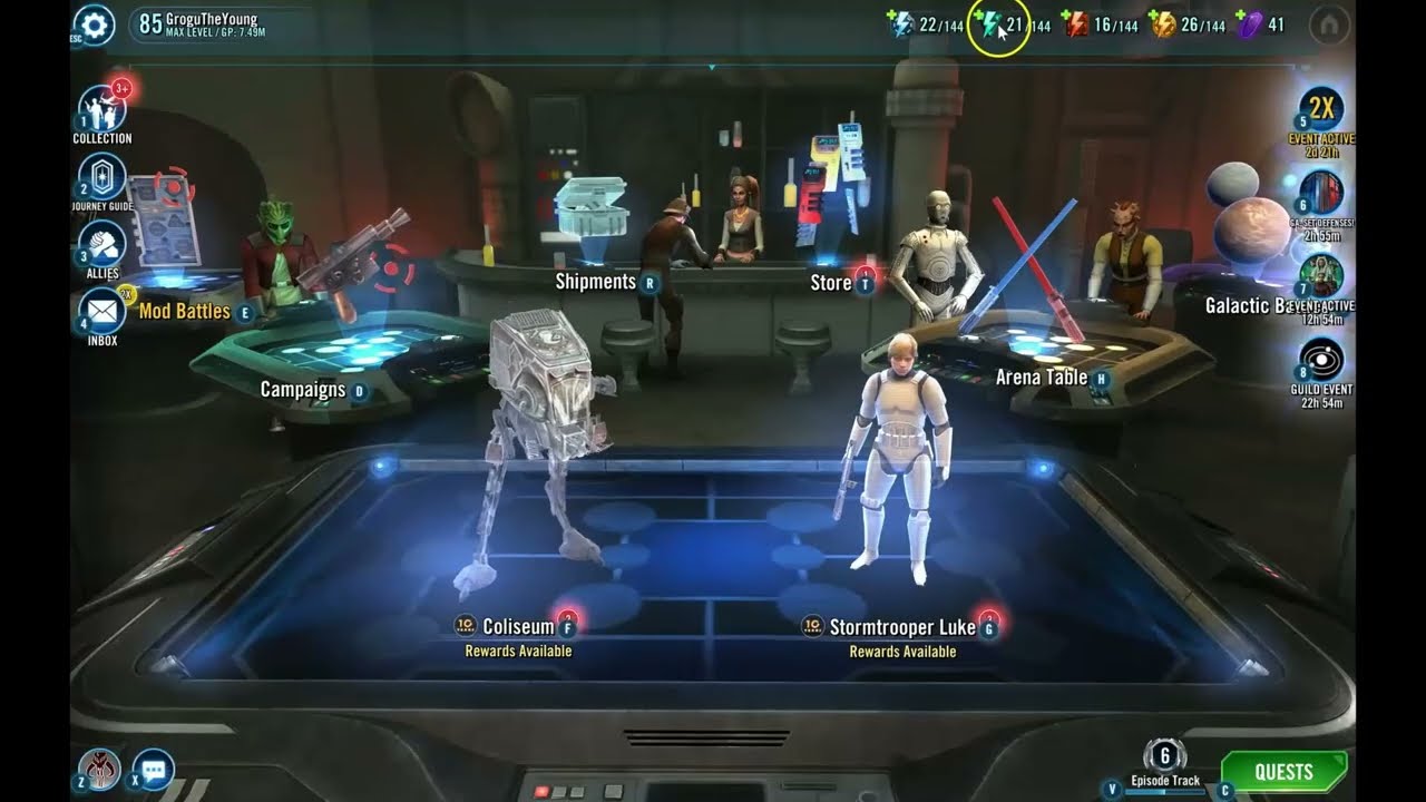 SWGoH Mod Farming Guide 2026 🔥 How High-Quality Mods Are Built Step by Step ⚙️📈