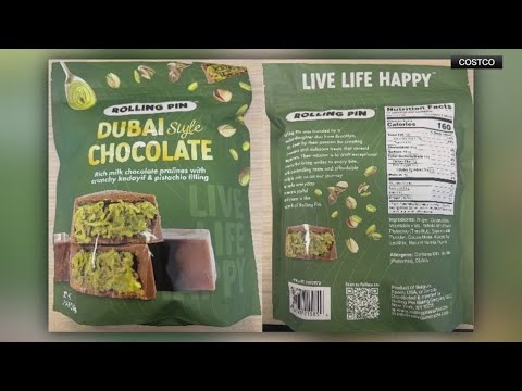 Costco issues recall of Dubai chocolate snacks for allergy risk