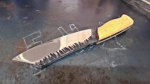 Making a Seax Knife