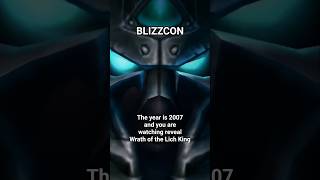 It's Blizzcon 2007 and you are watching reveal of Wrath of the Lich King #worldofwarcraft #shorts