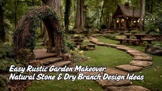 видео: Простое преображение сада в деревенском стиле | Идеи дизайна с использованием натурального камня ... картинка: Простое преображение сада в деревенском стиле | Идеи дизайна с использованием натурального камня ...
