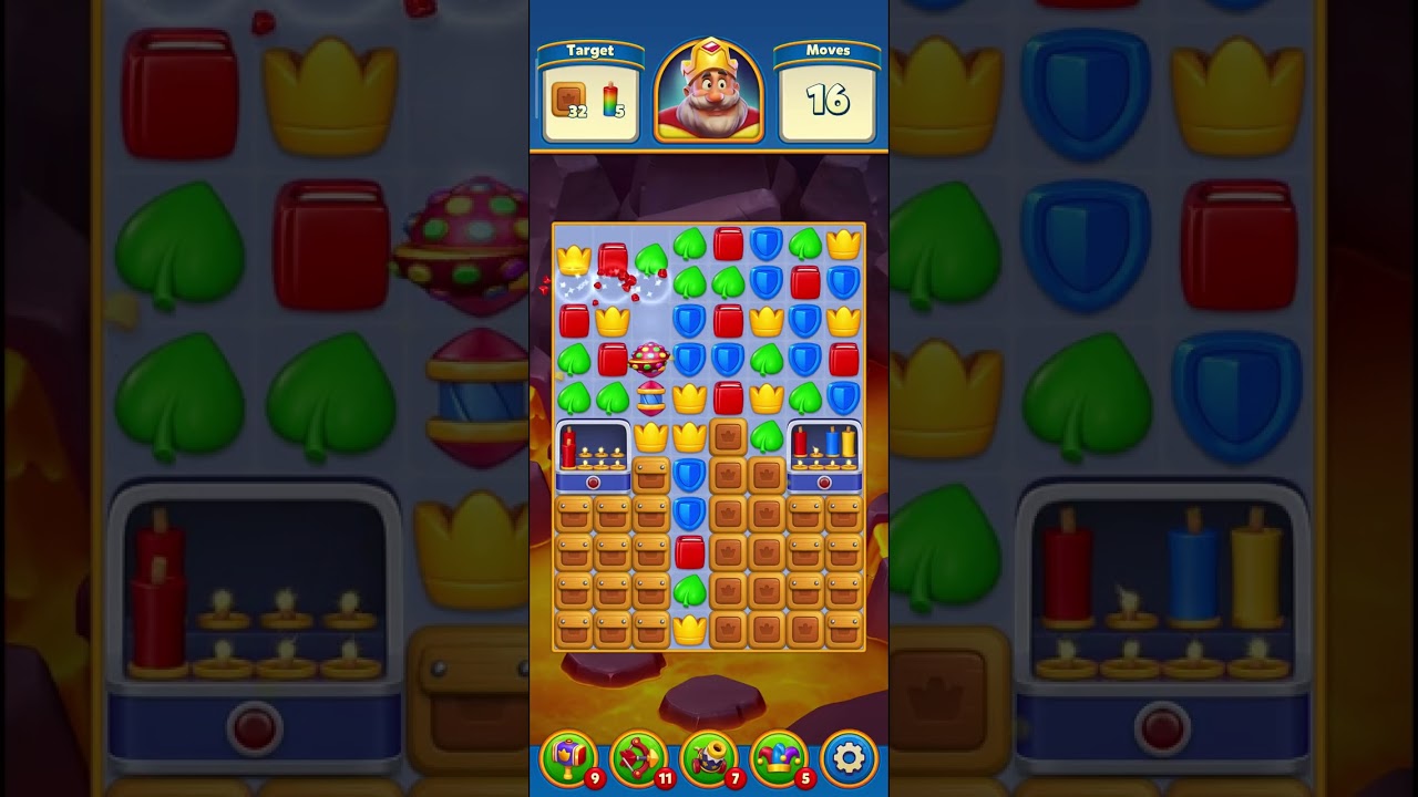 Is this level impossible?! | Android Royal Match – Hell Levels 350 To 355