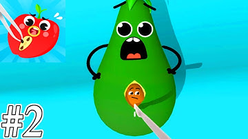 Fruit Clinic - NOOB VS PRO - Gameplay Walkthrough Part 2 - All New Level 26-50 (Android,iOS)