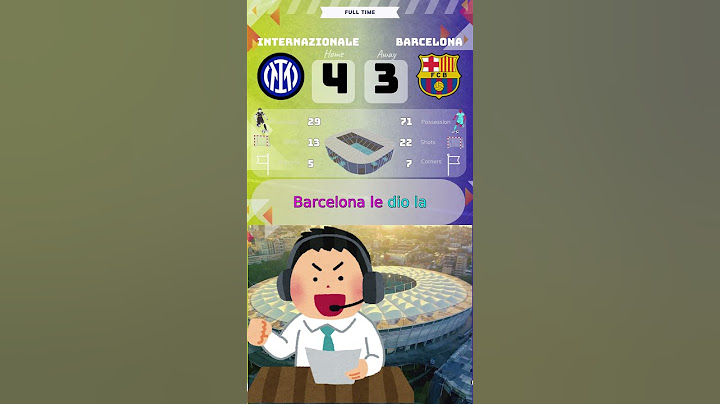 #INTBAR ¡Inter Milán Vence 4-3 al Barcelona en Épica Semifinal de Champions League Tras Prórroga!