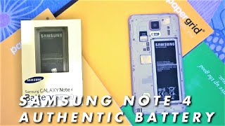 Samsung Note 4 Original Battery Replacement and How I got it.(Check Comment)