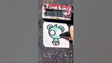 【ASMR】Drawing Baby Sky in 40Sec