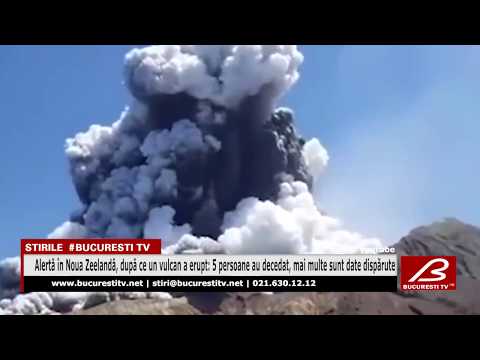 Video: Ce s-a întâmplat în vulcanul din Noua Zeelandă?