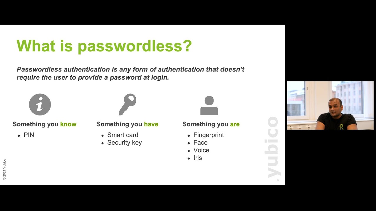 Passwordless login