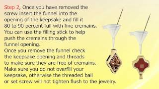 Cremation Jewelry - How To Fill Cremation Jewelry In 5 Easy Steps