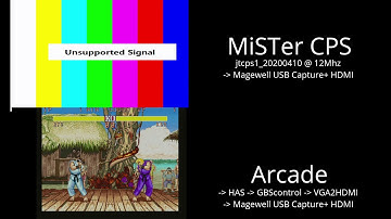 MiSTer CPS core vs Arcade - SF2HF