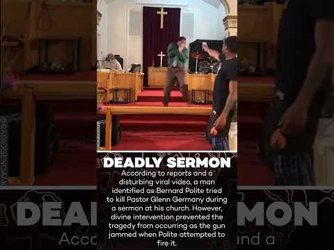 Man Points Gun at Pastor During Church Service in Pennsylvania! @worldstarhiphop