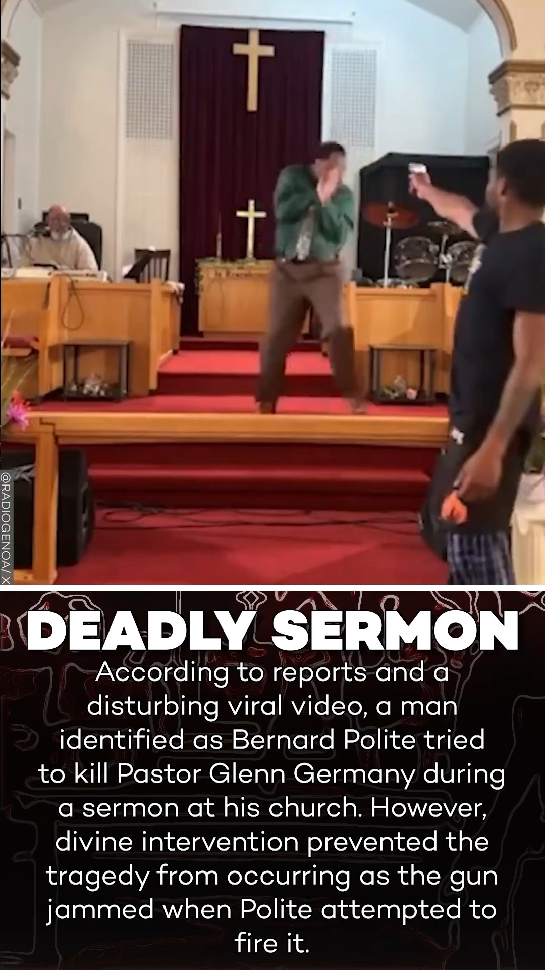 Man Points Gun at Pastor During Church Service in Pennsylvania!