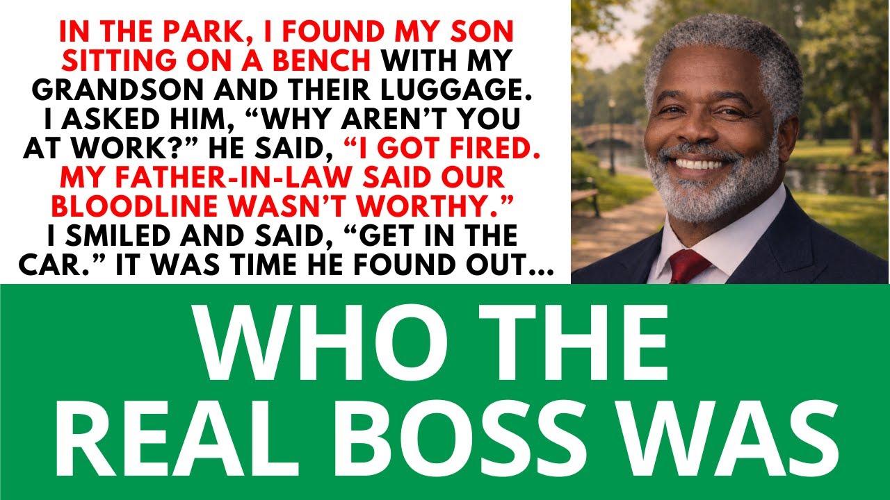 My son said: My father-in-law kicked me out, saying my bloodline wasn’t worthy — what I did next...