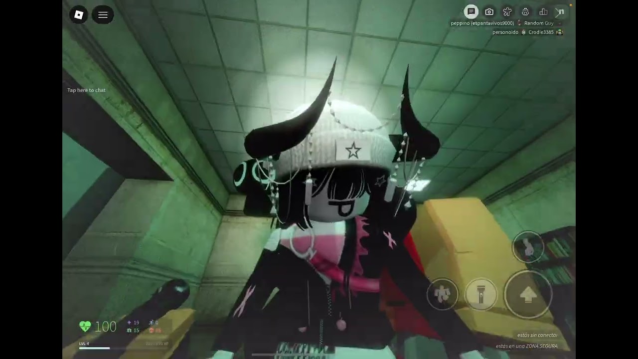 Jugando nextbots de Nico ese es el nombre sel juego en español (Roblox Juego de terror)