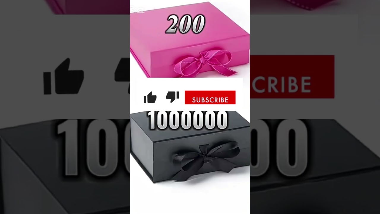 200🆚100000 #gift #giftbox #chooseyourgift #shorts