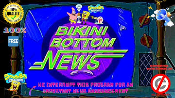 We Interrupt This Program For An Important News Announcement- Spongebob Time Cards🔥Sound Effect🔊👍🏻