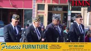 Veterans Day Ceremony on the Court Square in Shelby County Ohio 2015