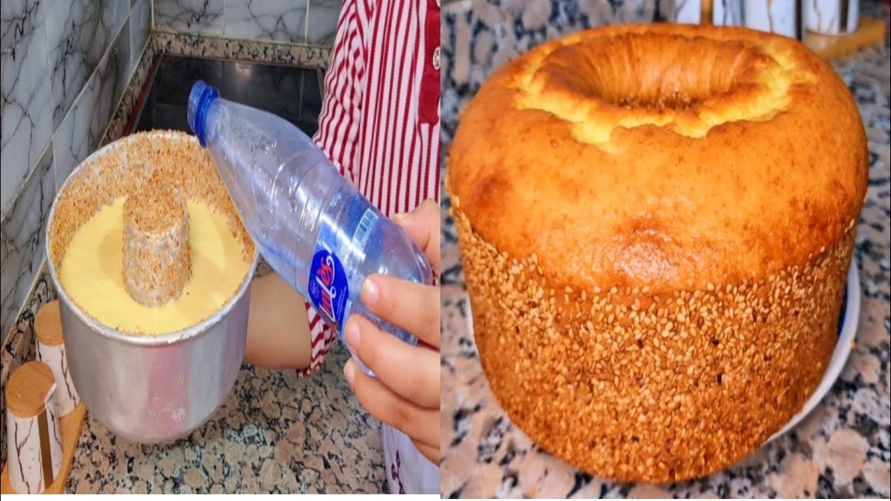 الكيكة العملاقةوغير ب 2بيضات🤔اكبر كيكة تقدري تشوفيها غتنجح معاك اختي غتشكريني كتجي طالعة ومفشفشة