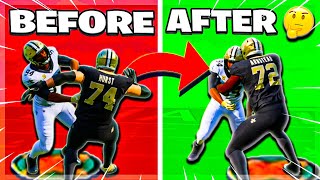 THE BEST ABILITY SETUP FOR YOUR OFFENSIVE LINE IN MADDEN 22 (HOW TO MAKE YOUR OFFENSIVE LINE BETTER)