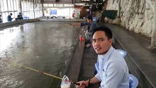 TAIWAN TRAVEL VLOG: Shrimp Fishing in Shilin | GoodTwoGo