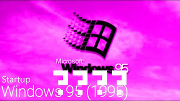 25 Variations of Windows 95 Startup in 3 Minutes and 12 Seconds (Retro Viper
