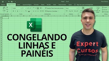Como congelar Linhas e Colunas no Excel