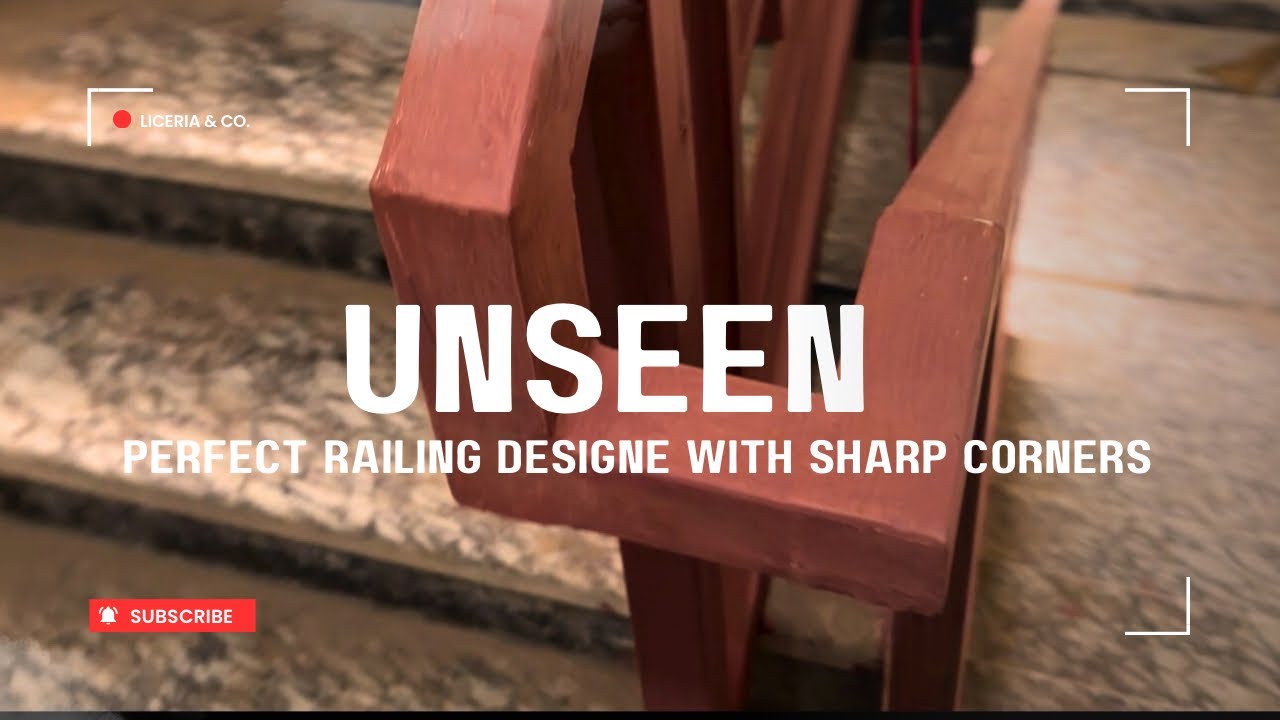 “Perfect railing design with sharp edges| step by step” unseen, uncut ...