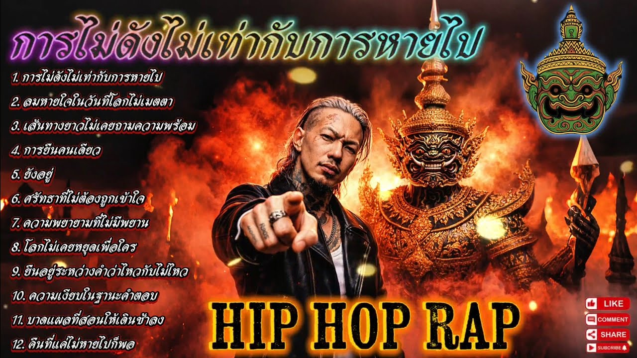 🔥รวมเพลงแร็พฮิปฮอป🔥การไม่ดังไม่เท่ากับการหายไป🫵✌️ EP.150 #SadRap #HipHopอกหัก #Rapper #rap #hiphop