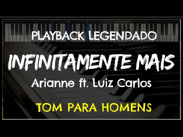 Ton Carfi - Infinitamente Mais Playback Oficial Legendado 