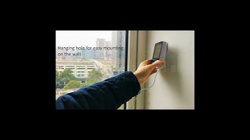 Digital Indoor Outdoor Temperature and Humidity Meter with Clock HTC 2