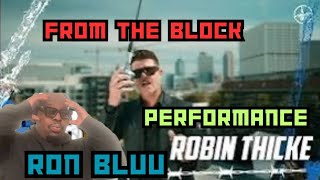 Robin Thicke - Why From The Block Performance REACTION