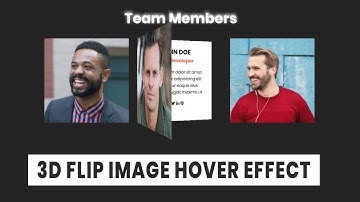CSS3 3d flip Image hover effect | CSS3 Animation Snippets