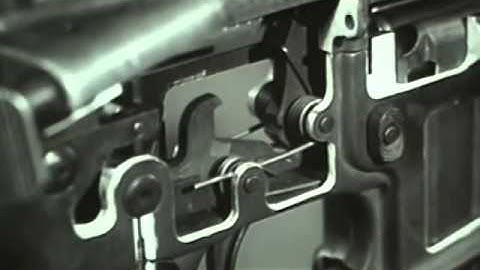 M 16 Rifle M16 Training Film  Rifle XM16E1 Operation & Cycle of Functioning pt1 2 1966 US Army 15min