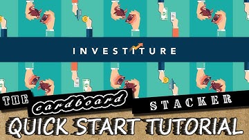 How to Play Investiture | Quick Start Tutorial | The Cardboard Stacker