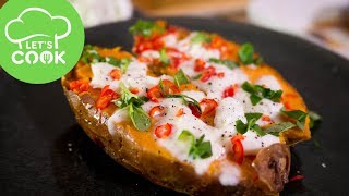 Rezept Gebackene Süßkartoffel Aus Dem Ofen Super Einfach