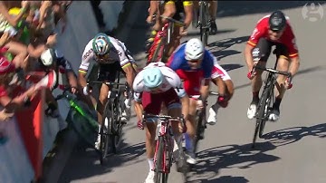 Tour de France: Peter Sagan kicked out of race over Cavendish crash (FULL VIDEO)