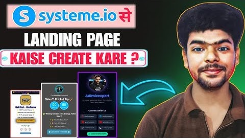 Create Professional landing page using systeme.io - For telegram channel in 2025 🔥