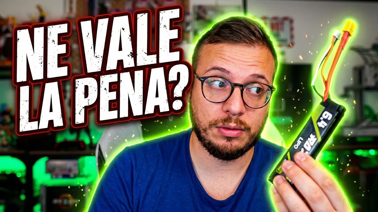 Thumbnail ufficiale video test LiHV 140C — canale IRadiocomandati