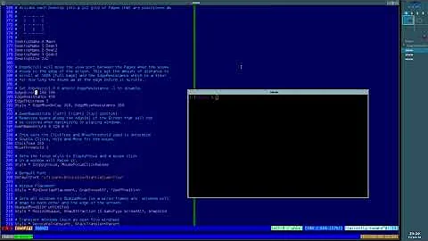 [3]: Overview of the default configuration file