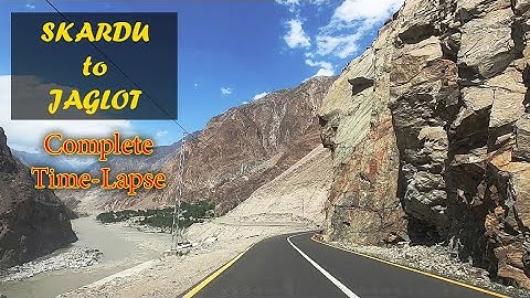 Skardu Gilgit Road | Complete Time-Lapse | Road Condition | GoPro | Kaddu Extra