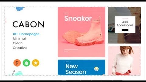 Cabon - Minimal Clean Multiple Shopify Theme | Themeforest Templates